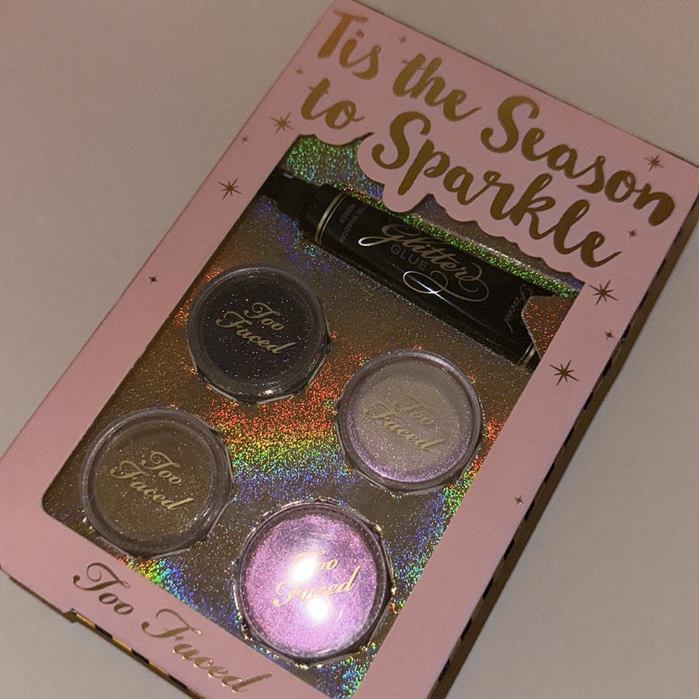 BNIB Too Faced Loose Glitter & Primer Set